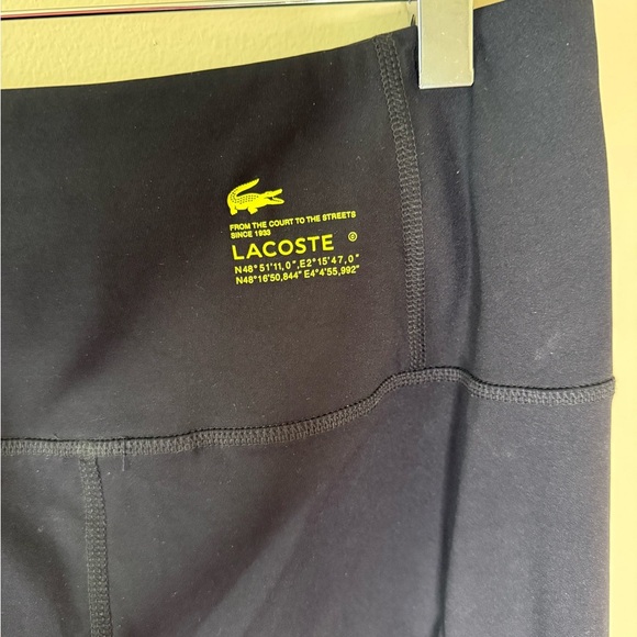 Lacoste Black Leggings - Picture 3 of 6